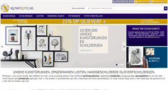 Desktop Screenshot of kunstkopie.nl